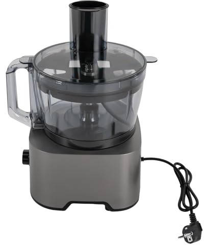 Robot de cuisine 3 en 1, 600 W 220 V, capacité 7 l, ouverture de remplissage, coupe tous types de fruits et légumes