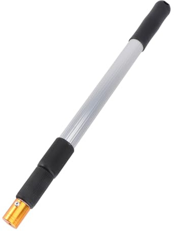 GARIOUANS Walnuss Sammler mit Teleskop Aluminiumstiel Langlebiger und Obstpflücker für Walnüsse Pekannüsse Kleine Früchte und Spielbälle Flexibles Rollnetz für Müheloses Ernten im