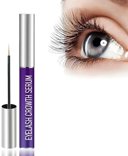 Serum Pestañas Crecimiento 8ML, Llenas y Gruesas, Alarga da volumen y fortalece, Crecimiento de pestañas, Voluminizador, Acondicionador Fortalecedor y Engrosador de Pestañas Largas