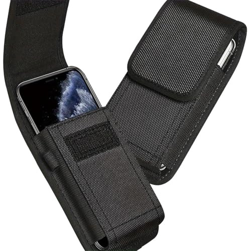 Funda Movil Cinturon, Funda universal de nailon para teléfono celular, Bolsillo para smartphone, riñonera, Funda Movil Cinturon Bolsa para Teléfono Celular Cinturón Soporte