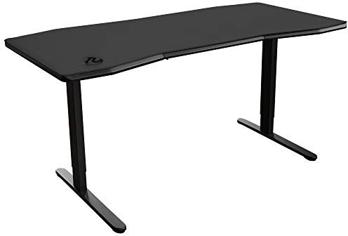 NITRO CONCEPTS D16M Gaming Tisch - Schreibtisch Computertisch 1600x800mm Carbon Black (Schwarz)