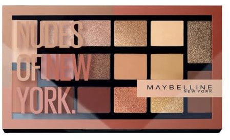 Maybelline New York Paleta De Sombras De Ojos S Of New York De 6 Tonos, Nude