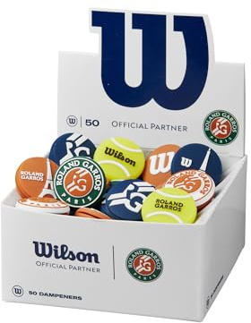 Wilson Tennis-Vibrationsdämpfer, Verschiedene Motive, Gummi