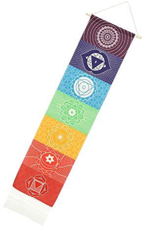 Garneck Bohemian Chakra Wandteppich Mit Mandala-design Kompakte Leicht Aufzuhängen Dekoratives Wandtuch Für Yoga Meditationsräume Geeignet Für Schlafzimmer Und Wohnzimmer