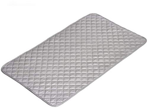 Iegefirm Tapis de Repassage AntidéRapant et RéSistant Aux Hautes TempéRatures éPaissi Tapis de Repassage pour Planches à Repasser Tapis-48x85Cm