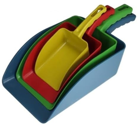 Pala de mano detectable, para especias, harina, pala de pesaje, pala de cocina, detectable (2300 g, amarillo)