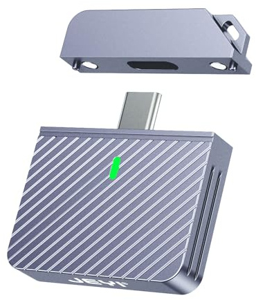 JEYI M.2 2230 NVMe SSD Gehäuse, Direkt Angeschlossenes Kabelloses USB C 10 Gbit/s M.2 NVMe SSD-Gehäuseadapter, Max. 2230 SSD 2TB – i9 Zebra 2230C
