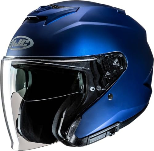 HJC, Jet Motorradhelm i31 UNI Semi Flat Metallic Blue, XL