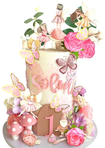 Fairy Cake Decoration Mushroom Cake Decorations Fairy Cake Decorations Garden Fairy Cake Decoration Fairy Party Supplies Fairy Party Favors