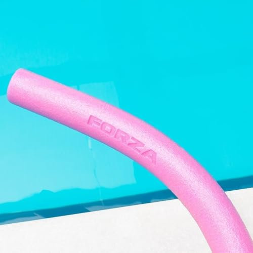 FORZA Tubi Galleggianti Piscina – Schiuma EVA Ad Alta Visibilità – Noodles Piscina | Accessorio Divertente Per Bambini E Adulti – 5 Colori Vivaci (Rosa, Pacco Da 1)