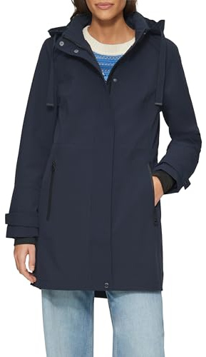 s.Oliver 2160427 Chaqueta de Exterior, Azul Marino, 42 Mujeres