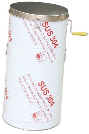 Gitohoni Honigschleuder, Manueller Eimer, Edelstahl, Kompakte Imkereiausrüstung