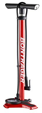 Bontrager Dual Charger Fahrrad Standpumpe rot