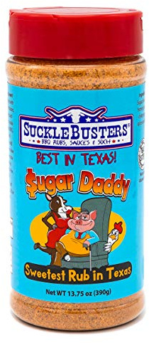 Sucklebusters 'Sugar Daddy' BBQ Rub - 389g (13.75 oz)