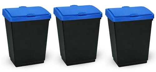HOMION 47 Litre Rock winter Salt Storage Bin Grit Spreading Plastic Box Container with Scoop (3)