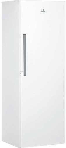 Indesit 368L Upright Fridge for Family Food Storage | Low Frost Reduces Ice Build Up | Fresh Space Drawer for Fruit and Veg | LED Light Clear Viewing | Reversible Door Convenient Placement Design