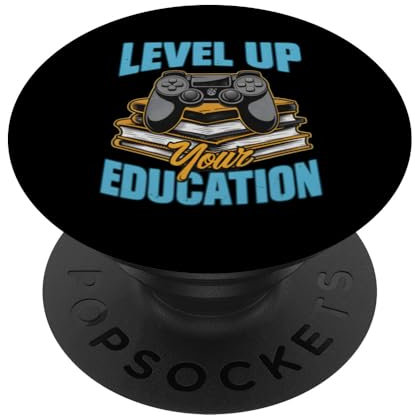 Bring deine Ausbildung auf ein neues Level — vom Spielen inspirierter Lehrer PopSockets mit austauschbarem PopGrip
