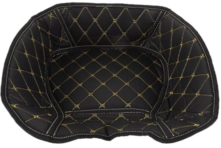 PartyKindom Imbottitura Per Bauletto Posteriore Per Motocicletta e Scooter, Rivestimento Interno in Pu Protettivo, Compatibile Vari Modelli, Facile Da Installare, Protezione Antiurto Per Bagagliaio