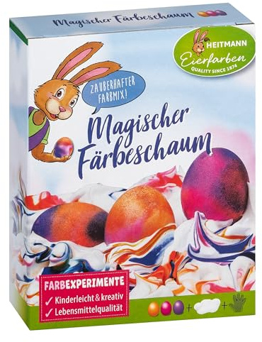 Heitmann Eierfarben - EGGsperimente - Magischer Färbeschaum