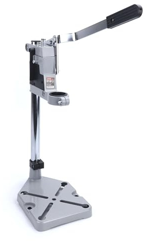 Soporte columna - soporte ajustable para taladro de 0-60 mm, robusto, ideal para taladrar con precisión y estabilidad en trabajos de ferretería.*