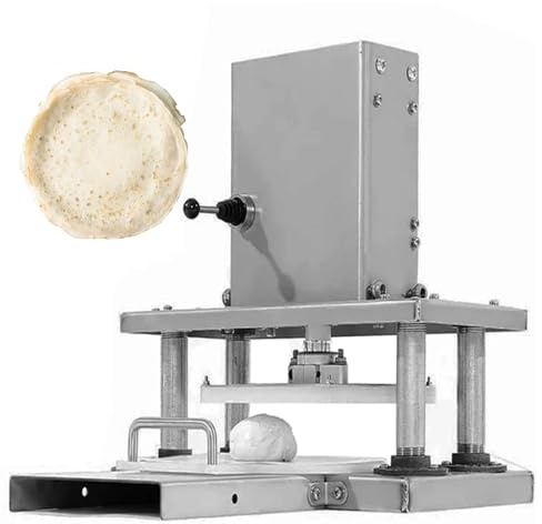 Stainless Steel Pizza Dough Sheeter - 8.6''/9.8''/11.8'' Commercial Pizza Press Making Machine, Electric Dough Press Machine for Pizza Bread & Pasta Maker, 200-400 Pieces/Hour,30cm