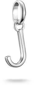 THOMAS SABO Charm Club Connect Charm-Anhänger Buchstabe Recyceltes 925 Silber