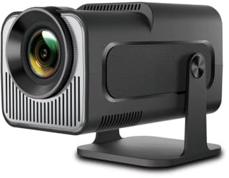 FYRA- Proyector portatil 4k Mini para Cine en casa con Ventilación Mejorada Pantalla Ajustable HDMI Android 11.0, Bluetooth V5.0, WiFi 6G, Video Compatible con movil, Smart conexion (Pro)