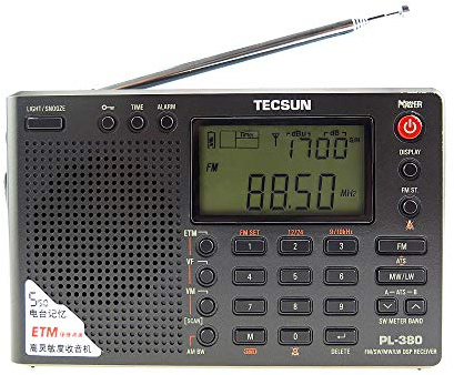 Weltempfänger Radio FM AM MW LW SW - Tragbares Radio mit DSP Digital Tuner, ETM Auto Scan, Mehrfach Tuning Modi, Speicherfunktion, Klarer Empfang für Zuhause, Reisen, Outdoor & Senioren