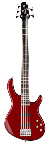 Bajo eléctrico Cort B-001-0760-0, estilo moderno, de 5 cuerdas, para principiantes