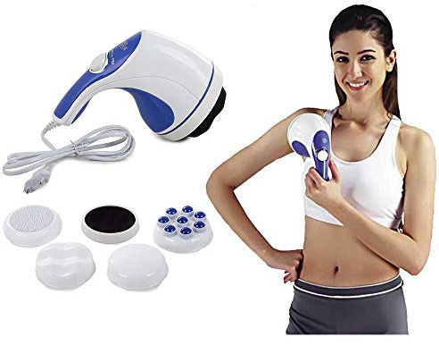 Massageapparat för knackning vibration handmassageapparat axel rygg