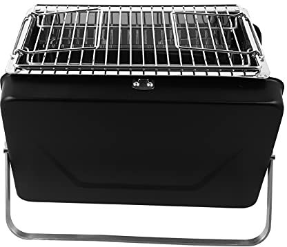 BESPORTBLE Camping Grill Outdoor Griddle Grill Charcoal Portable BBQ Smoker Folding Tabletop for Camping Patio Backyard Outdoor Cooking Tabletop Charcoal Portable Stove