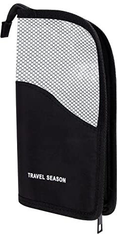 Newellsail Make-up Pinsel Tasche Reise Kosmetik Pinselhalter Organizer Wasserdichter Make-up Bürsten Tasche Tragbarer Stift Federmäppchen Stehender Pinselhalter mit Teiler (Schwarz)