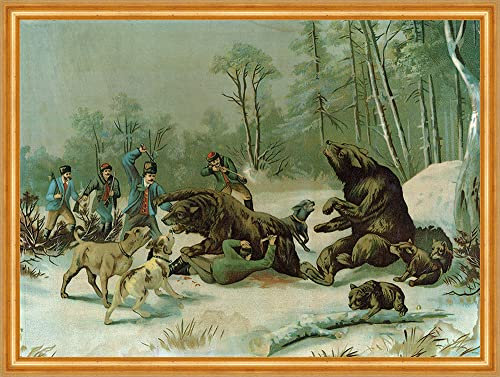 Osos hatz en invierno BAU caza alto mordedor armas LW Wilderer A1 750