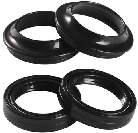 ANATUM Joint à Huile de Fourche Avant pour B-MW R850 R850GS R850R R1100GS R1100R R1100RT R1150 R1150GS R1200 K1200 35x48x11 35 48 11 Couvercle Anti-poussière de Joint d'huile de Fourche Avant