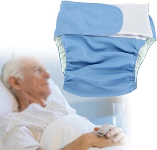 Wiederverwendbare Windel Für Erwachsene, Inkontinenz Windel Hose Saugfähige Unterwäsche Für Männer Und Frauen Schützende Unterwäsche Anti-Leckage-Unterwäsche Windelschutz