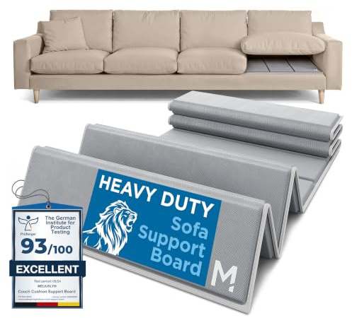 Meliusly Heavy Duty Couch Cushion Support for Sagging Cushions (28x79) Reinforced Plywood Sofa Cushion Support Board for Sagging Seat, Deep Couch Supporter for Under the Cushions, Loveseat Saver
