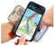 Brazalete Deportivo para Correr 2-en-1, Brazalete Movil Running Desmontable, Móvil Soporte Deportivo 360° Rotación Ajustablem, Banda Brazo del Teléfono de 4.5-7 para iPhone, etc. para Gimnasio Correr