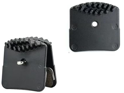 Electronic Parking Brake Bicycle Disc Brake Pad Semi-metal Resin Brakes PadsBike Brake Pad For Shimano L05A K05S H03A H04C N03A N04C D03S NUTT(BP-04S 1 Pair)