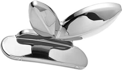 FUTUREORYY Creative Silver Toilet Seat Lifter Tool Wall Hook Touch-Free Bathroom Toilet Lid Lifter for Hygienic Lavatory Seats