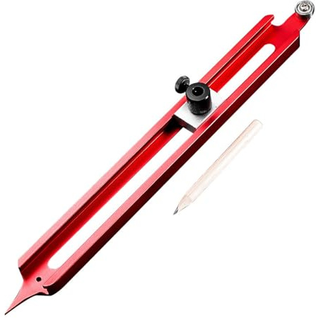Fonowx Sagomatore per Contorni Duplicatore di Misuratore di Angoli Strumento di Precisione Robusto in Alluminio Adatto per Carpenteria E Misurazione