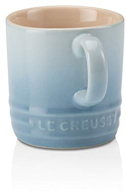LE CREUSET Espressotasse aus Steinzeug, 100 ml, Coastal Blue, 70305104200099