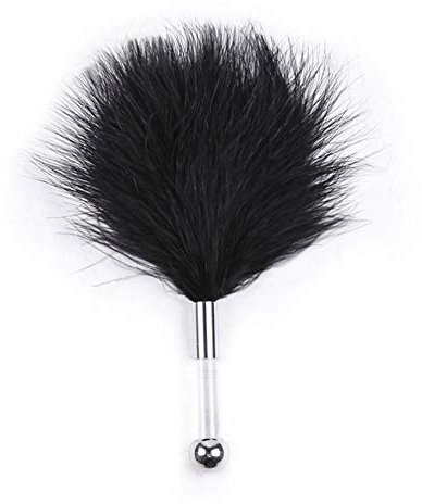 Bondage Set Federkitzler Streichelfreund, Liebes Feder & Verwöhn Massage Federpuschel BDSM Fetisch Sex Spielzeug für Paare SM Sexspielzeug