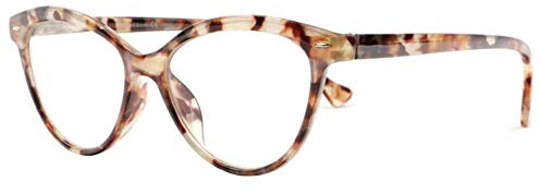 New Time Lesebrille Schmetterling Braun Schuppen Damen Glamour Favy – Damen, braun, Dioptrie 1