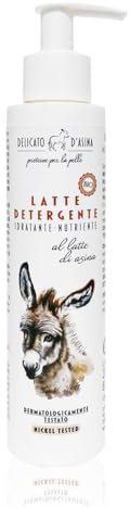 La Dispensa- Latte detergente idratante e nutriente al latte di asina. 200ml