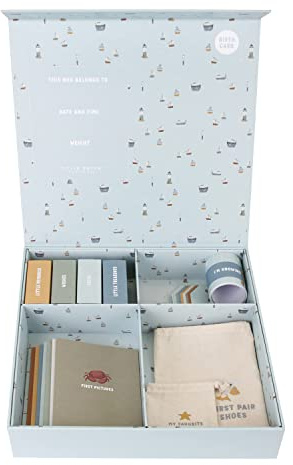 Little Dutch 4749 Erinnerungsbox - Sailors Bay blau