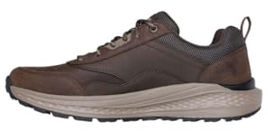 Skechers Slade Ultra - PeraltoOxford para Hombre, Piel sintética de Cacao, 41.5 EU