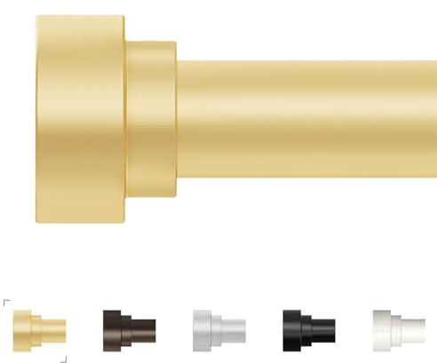 Bastone per tende extra lungo da 300 a 430 cm (3-4,3 m), asta per tende extra lunga regolabile da 2,5 cm, resistente, decorativa per tende da finestra, per camera da letto, aste lunghe per tende da