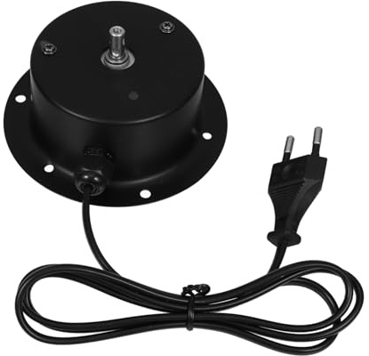 Ciieeo Motore per Palla da Discoteca Specchio, 3w 220v, Ferro e Rame, Installazione Facile per Eventi e Feste, Luce Scenica Rotante