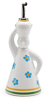 CERAMICHE VIVA ITALY SINCE 1998 Huilier en céramique Olivia (Fiorellini) Peint à la main