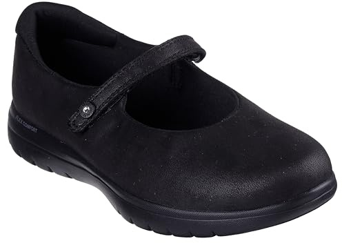 Skechers Damen On-The-Go Flex - Whisper, Schwarz/Schwarz, 40 EU